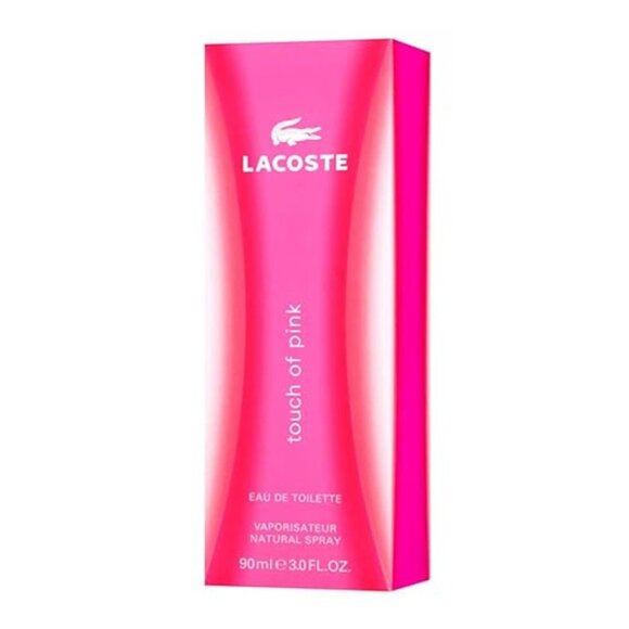 LACOSTE Touch of Pink Perfume 3.0 oz EDT Spray for Women NIB - Picture 4 of 10